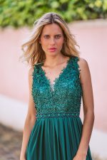 Vestido Leticia Verde Escuro - Image 6