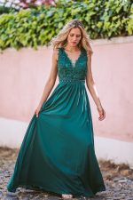 Vestido Leticia Verde Escuro - Image 2