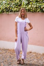Macacão Larissa Lilás