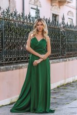 Vestido Virgine Verde Escuro - Image 3