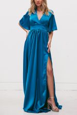 Vestido Diona Azul Petróleo - Image 4