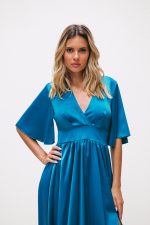 Vestido Diona Azul Petróleo - Image 2