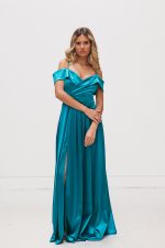 Vestido Molly Azul Petróleo - Image 4
