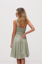 Vestido Shianise Verde Oliva - Image 3