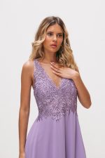 Vestido Elaine Lilás