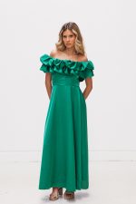 Vestido Catherine Verde - Image 4