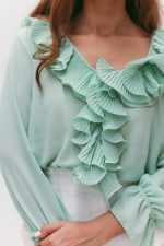 Blusa Margarida Menta - Image 2