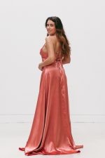 Vestido Leslie Coral - Image 6