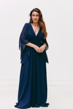 Vestido Marthe Azul Escuro Plus - Image 3