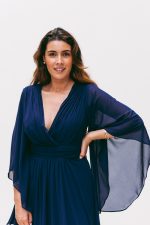 Vestido Marthe Azul Escuro Plus - Image 4