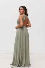 Vestido Tueris Verde Oliva - Image 4