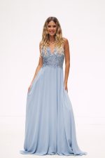 Vestido Elaine Azul - Image 5