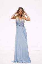 Vestido Elaine Azul - Image 7