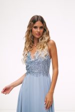 Vestido Elaine Azul - Image 4