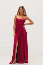 Vestido Luna Bordô