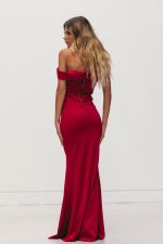 Vestido Bela Bordô - Image 2
