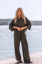 Conjunto Salomé Verde Tropa