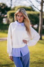 Camisola Vitorina Bege