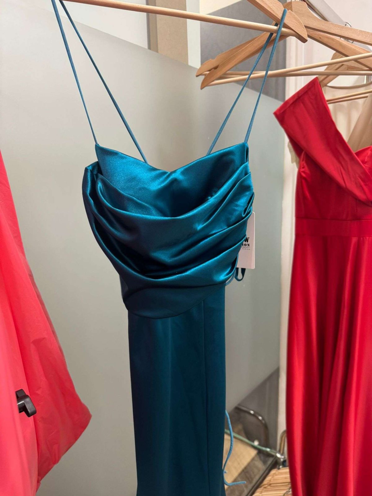 Vestido Stella Azul Petróleo - Image 1