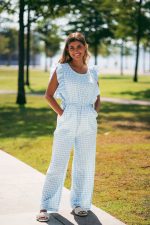 Macacão Filomena Azul