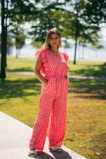 Macacão Filomena Vermelho