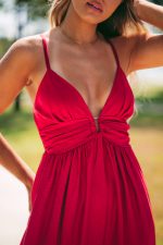 Vestido Xanti Bordô - Image 2