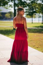 Vestido Xanti Bordô - Image 4