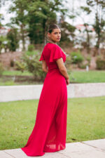 Vestido Gaya Bordô - Image 4