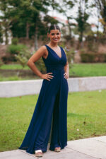 Macacão Portia Azul Escuro Plus - Image 3