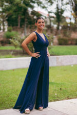 Macacão Portia Azul Escuro Plus - Image 4