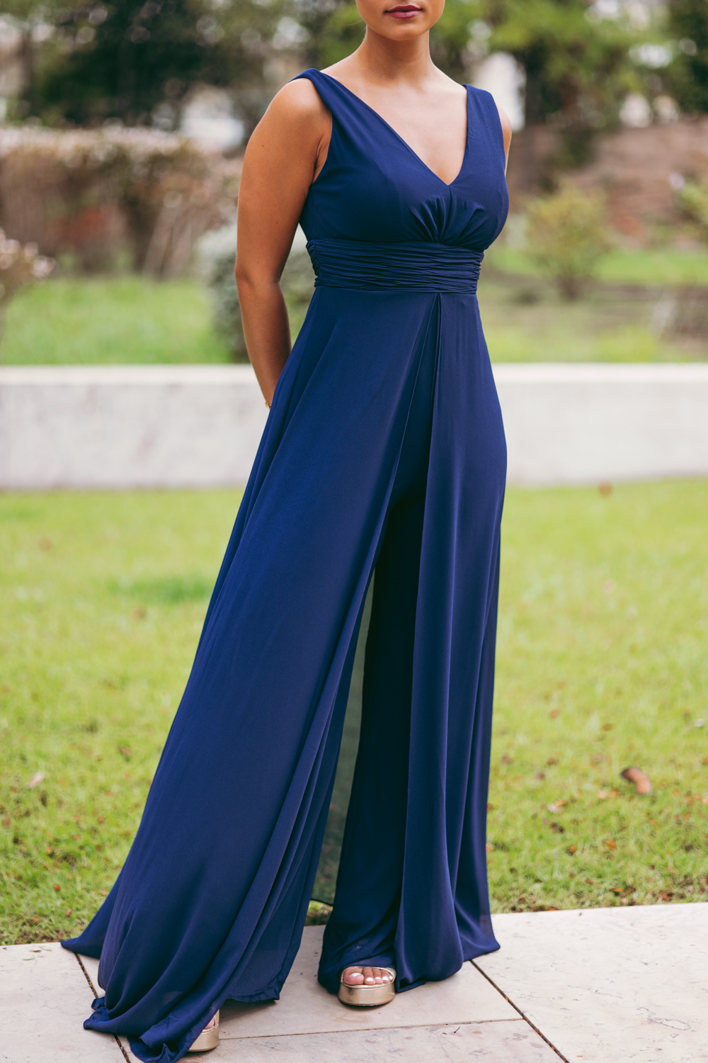 190925120835 Macacão Portia Azul Escuro Plus - Image 1