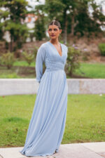 Vestido Célia Azul - Image 3