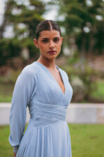 Vestido Célia Azul - Image 4