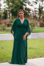 Vestido Marthe Verde Escuro Plus - Image 2
