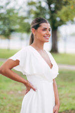 Vestido Luisa Branco - Image 2