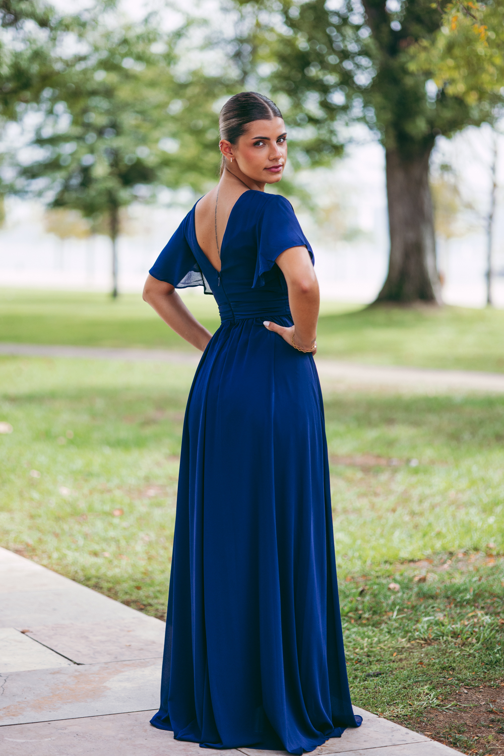 190925140213 Vestido Rânia Azul Escuro - Image 2