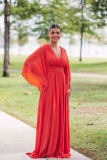 Vestido Marthe Terracota