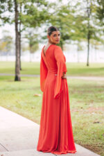 Vestido Marthe Terracota - Image 3
