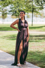 Vestido Vanuza Castanho Escuro - Image 4