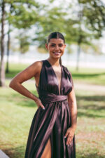 Vestido Vanuza Castanho Escuro - Image 3