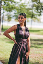 Vestido Vanuza Castanho Escuro - Image 5