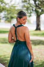 Vestido Vanuza Verde Escuro - Image 5