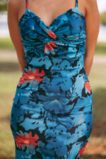 Vestido Charlie Azul Petróleo - Image 4