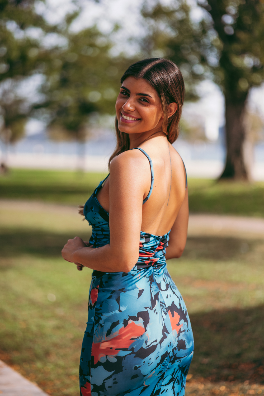 151025150558 Vestido Charlie Azul Petróleo - Image 2