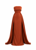 Vestido Milena Terracota