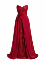 Vestido Isabelle Bordô